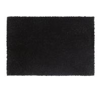 Vidaxl Tapis De Porte Noir 40x60 Cm Fibre De Coco Touffeté
