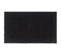 Vidaxl Tapis De Porte Noir 90x150 Cm Fibre De Coco Touffeté