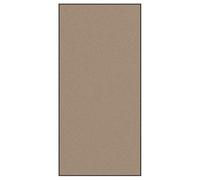 vidaXL Tapis de Porte rectangulaire Beige 120x250 cm
