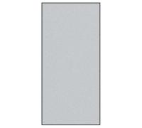vidaXL Tapis de Porte rectangulaire Gris 120x250 cm