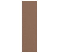 vidaXL Tapis de Porte Rectangulaire Marron 120x400 cm