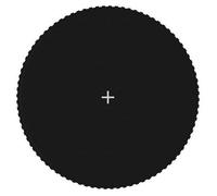 vidaXL Tapis de saut pour trampoline rond – tissu noir 4,57 m – Remplacement