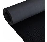 vidaXL Tapis de sol antidérapant En caoutchouc 2 x 1 m Strie fine G