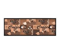 Vidaxl Tapis De Sol De Cuisine Lavable Marron Cafã© 45x150 Cm