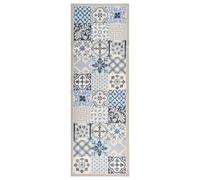 vidaXL Tapis de sol de cuisine lavable Mosaïque 45x150 cm