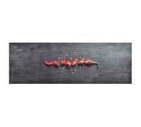 vidaXL Tapis de sol de cuisine lavable Poivre 45x150 cm