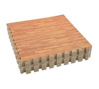 vidaXL Tapis de sol de piscine 12 pcs bois 4,32 ㎡ Mousse EVA 3433275