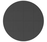 vidaXL Tapis de Sol de Piscine 16 pc Ø 235 cm Rond Mousse EVA Noir
