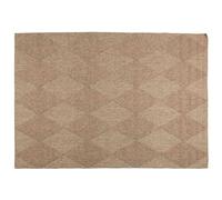 Vidaxl Tapis De Surface Agira Naturel 170 X 120 Cm Polyester