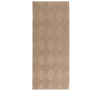 Vidaxl Tapis De Surface Agira Naturel 200 X 80 Cm Polyester