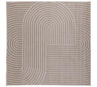 Vidaxl Tapis De Surface Carré Beige 200 X 200 Cm