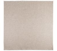 Vidaxl Tapis De Surface Carré Crème 240 X 240 Cm