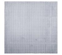 Vidaxl Tapis De Surface Carré Gris 200 X 200 Cm