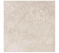 Vidaxl Tapis De Surface Carré Huarte Beige 240 X 240 Cm Polyester