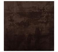 Vidaxl Tapis De Surface Carré Huarte Marron 200 X 200 Cm