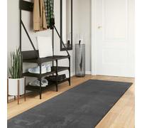 Vidaxl Tapis De Surface Huarte Anthracite 1000 X 80 Cm Polyester