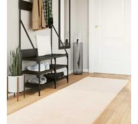 Vidaxl Tapis De Surface Huarte Beige 300 X 80 Cm Polyester