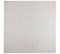 vidaXL Tapis de Surface HUARTE Crème et Gris 240 x 240 cm Polyester, Tapis de Salon, Style Moderne, Durable, antidérapant, Lavable en Machine, intérieur extérieur, Confort texturé, Polyvalent