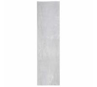vidaXL Tapis de Surface HUARTE Gris 1000 x 80 cm Polyester, Salon, Tapis Moderne, Décor intérieur, Tapis texturé, Polyester, Lavable, Antidérapant, Polyvalent