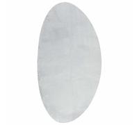 vidaXL Tapis de Surface HUARTE Gris 80 x 150 cm Polyester, Tapis de Salon Moderne, Anti-dérapant, Pliable, Doux, décoratif, résistant et Polyvalent