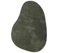 vidaXL Tapis de Surface HUARTE Vert forêt 160 x 230 cm Polyester, Tapis de Salon Moderne, Anti-dérapant, Pliable, Doux, décoratif, résistant et Polyvalent