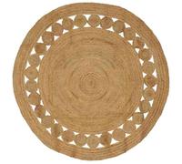 vidaXL Tapis de Surface Naturel Ø 180 cm Jute