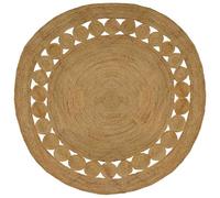 vidaXL Tapis de Surface Naturel Ø 240 cm Jute
