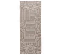 Vidaxl Tapis De Surface Palmeras Beige 150 X 80 Cm Polyester