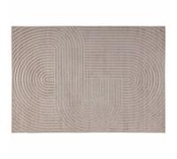 Vidaxl Tapis De Surface Palmeras Beige 170 X 120 Cm Polyester