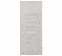 Vidaxl Tapis De Surface Palmeras Crème 150 X 80 Cm Polyester