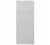 Vidaxl Tapis De Surface Palmeras Crème 150 X 80 Cm Polyester