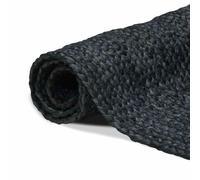Vidaxl Tapis De Surface Rectangulaire Gris Foncé 80 X 400 Cm Jute