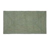 vidaXL Tapis de surface Rectangulaire Vert olive 60 x 110 cm Jute 42010445