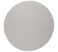 Vidaxl Tapis De Surface Rond Lugo Crème Ø 120 Cm Polyester