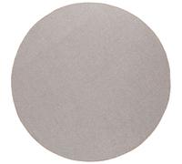 Vidaxl Tapis De Surface Rond Lugo Crème Et Taupe Ø 120 Cm Polyester