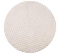 Vidaxl Tapis De Surface Rond Sirolo Beige Ø 160 Cm Polyester