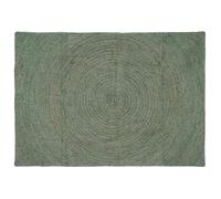 vidaXL Tapis de surface Vert olive 120 x 170 cm Jute 42010583