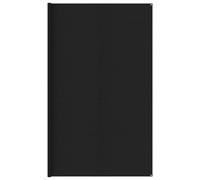 Vidaxl Tapis De Tente 400x400 Cm Noir Pehd