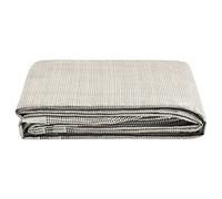 vidaXL Tapis de Tente Tapis de Camping Tapis d'Auvent de Caravane Voyage Patio Extérieur en Plein Air Anti-moisissure 650x250 cm Gris Foncé
