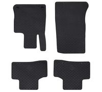 vidaXL Tapis de voiture 4 pcs Noir adapté pour GLC 2023- Caoutchouc 42029147