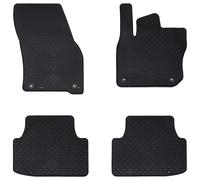 vidaXL Tapis de Voiture Noir TPE, Antidérapant, léger, matériau Durable, Prise améliorée, conçu pour la sécurité, Utilisation Polyvalente, adapté à diverses Surfaces