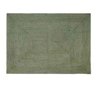 vidaXL Tapis de Zone Vert Olive 200 x 290 cm Jute