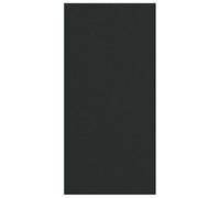 vidaXL Paillasson Noir Moderne 250 x 120 cm | Antidérapant | Lavable en Machine | Utilisation Intérieure Extérieure | Texture Veloutée | Attraper la Saleté pour Maison & Bureau