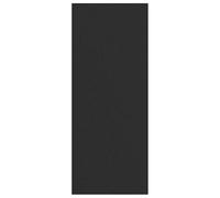 vidaXL Paillasson synthétique Moderne Noir 300X120 cm antidérapant Lavable en Machine Doux Tapis intérieur extérieur Texture veloutée rectangulaire