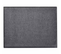 vidaXL Tapis d'entrée en PVC 90x60 cm Gris – Antidérapant pour Bureau & Maison