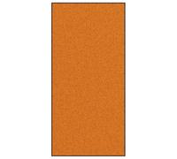 vidaXL Tapis d'entrée Orange et Noir 120 x 250 cm Polyamide et PVC, Tapis d'entrée rectangulaire, antidérapant, Robuste, intérieur, extérieur, absorbeur d'humidité