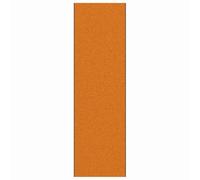 vidaXL Tapis d'entrée rectangulaire 120 x 400 cm Orange et Noir Polyamide et PVC antidérapant