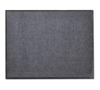 vidaXL Tapis d'entrée PVC Gris 90 x 120 cm