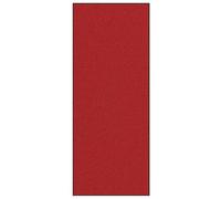 vidaXL Tapis d'entrée Rouge et Noir 120 x 300 cm Polyamide et PVC, Tapis d'entrée rectangulaire, antidérapant, Robuste, intérieur, extérieur, absorbeur d'humidité