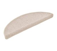 vidaXL Tapis d'escalier antidérapants 10 pcs 56×17×3 cm Taupe
